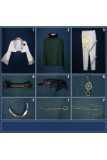 2XXT Cosplay Vtuber Murakumo Kagetsu Dytica 3rd Anniversary Outfit Cosplay Costume